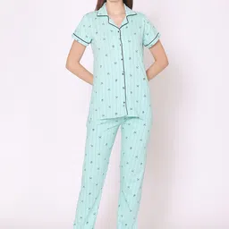 Bodycare Women Printed Pure Cotton Night suit-picture-13