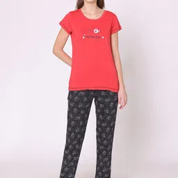 Bodycare Women Printed Pure Cotton Night suit-picture-10