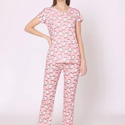Bodycare Women Printed Night suit-picture-20
