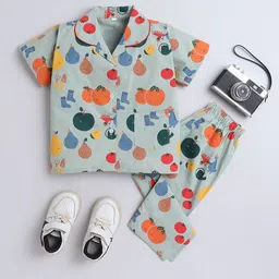 The Magic Wand Boys Graphic Printed Pure Cotton Night suit-picture-20