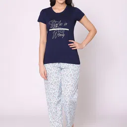 Bodycare Women Printed Night suit-image-41