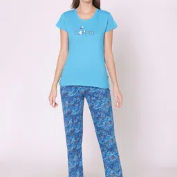 Bodycare Women Printed Pure Cotton Night suit-picture-18