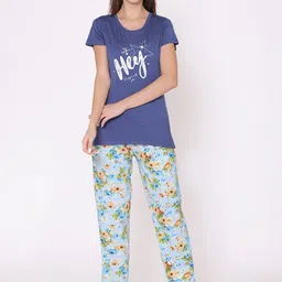 Bodycare Women Floral Printed Night suit-picture-24