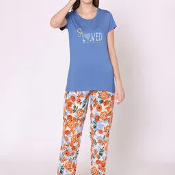 Bodycare Women Floral Printed Night suit-image-88