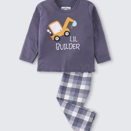 Nite Flite Boys Graphic Printed Pure Cotton Night suit-picture-0