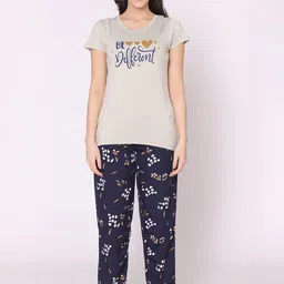 Bodycare Women Floral Printed Night suit-picture-27