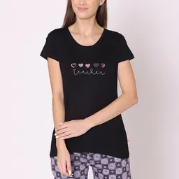 Bodycare Women Printed Pure Cotton Night suit-image-77