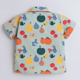 The Magic Wand Boys Graphic Printed Pure Cotton Night suit image 3