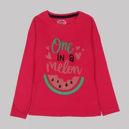 BAESD Girls Typography Printed Pyjamas & T-shirt image 4