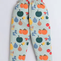The Magic Wand Boys Graphic Printed Pure Cotton Night suit image 4
