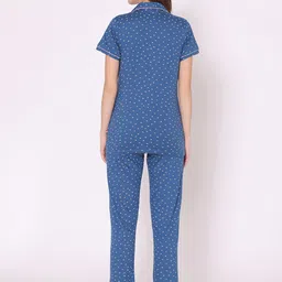 Bodycare Women Printed Pure Cotton Night suit image 4