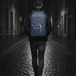 qlby Large 35 L Laptop Backpack Backpack/Office /College/Travel Waterproof School Bag image 2
