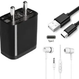 prifakt Wall Charger Accessory Combo for Redmi note 7 pro, redmi note 8, redmi note 8, redmi 7, mi A2, redmi 7s with TYPE-C CABLE and adapter-picture-22