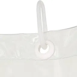 tivra 214 cm (7 ft) Door PVC Transparent Curtain Single Curtain image 2