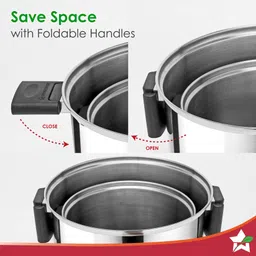 wonderchef Click & Cook Pack of 2 Cook and Serve Casserole Set image 3