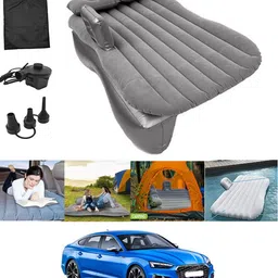 abjd Silver Inflatable Car Travel Bed/Two Pillows/Pump For S5 Audi 2017 Multifunctional Car Inflatable Bed Mattress For(Car Travel,Camping,Swimming) Car Inflatable Bed-picture-22