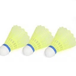 spo zone Double Shaft Badminton Racket Pack Of 2 Piece With 3 Piece Plastic Shuttles-32 Badminton Kit image 4