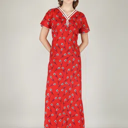 JVSP FASHION Floral Printed Maxi Everyday Nightdress-picture-20