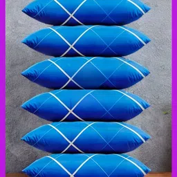 urmila creation Microfibre Sleeping Pillow Pack of 6 Solid LUXURY image 1