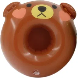 nyrwana delivering smiles in inida Inflatable Bear Shape Drink Holders Inflatable Pool Party 6Pc Drink Floats Inflatable Inflatable Toy Pump-picture-10