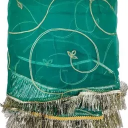 shree ambey trading Embroidered Semi Stitched Rajasthani Poshak image 4