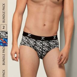XYXX Men IntelliSoft Antimicrobial Micro Modal Pack of 2 Shuffle Briefs XYBRF2PCKN272-picture-45