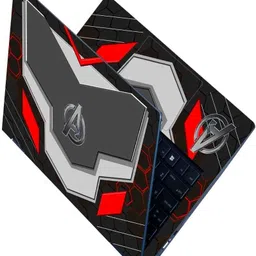 Flipkart SmartBuy Full Body Laptop Skin for Laptops Upto 15.6 Inch - Avengers Armor Shield HD Sticker No Residue Removable Self Adhesive Vinyl Laptop Decal 15.6-picture-36
