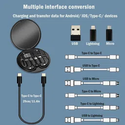 FIRSTPOINT USB, USB Type C, Lightning, Micro USB OTG Adapter image 4