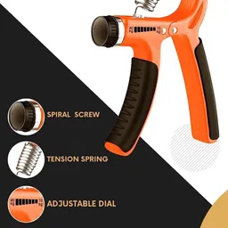 pheonix Combo Adjustable Hand Grip Strengthener and Toning Tube Fitness Accessory Kit Kit image 4