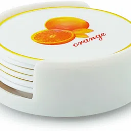 sunlife Round PVC Coaster Set-picture-28