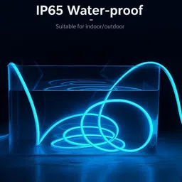 atulux 300 LEDs 5 m Blue Steady Strip Rice Lights image 4