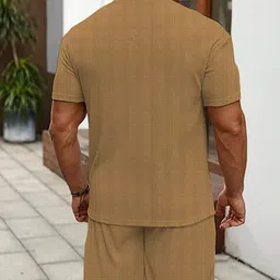 vogaan Tshirt Regular Shorts Co-ords Set image 2