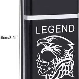 Viraan Slide 2 in 1 Rechargeable USB Electric Cigarette Lighter Case for Smoking, Windproof Case Stylish Box for Women/Men Legend Cigarette USB Charger image 3