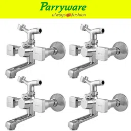 parryware Ritz Wall Mixer with Crutch For hand Shower Provision set of 4 pic 225 Wall Mixer with hand Shower Provision Wall Mixer Faucet-picture-28