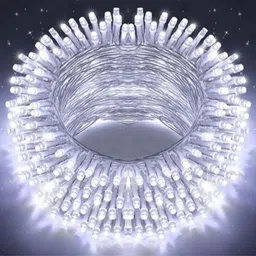 56 LEDs 16 m White Steady String Rice Lights-image-2