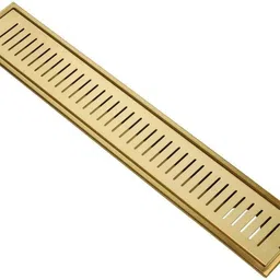 aquieen Floor Stainless Steel Push Down Strainer image 1