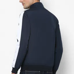 allen solly Men Solid Bomber Jacket image 3