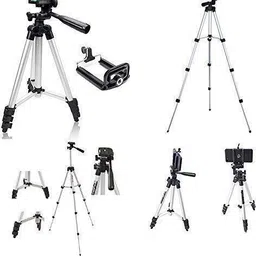 Aoito Professional Adjustable Tripod Stand for Mobile Phones & DSLR Cameras Tripod, Tripod Kit image 2