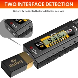 verilux LCD Digital Battery Tester Quick Response Analyzer Portable Digital Battery Tester image 3