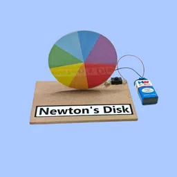 erhindia Newton Disc School Kids Project Kit – Science Working Model Toy for Experiment image 1