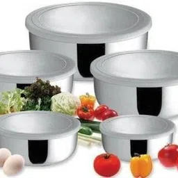 hivvo Stainless Steel Mixing Bowl Keep Dry image 2