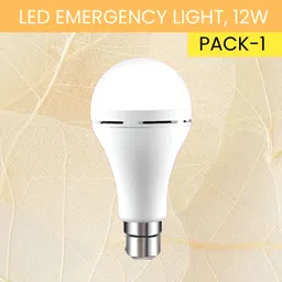 frony 12W Rechargeable Inverter LED Bulb with Upto 4H.Power Cut Lighting Pack of_1A172 4 hrs Bulb Emergency Light-picture-12