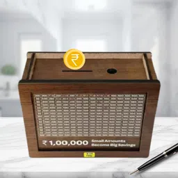 vinayak Compact Lockable Piggy Bank for Home Coin Bank-picture-27