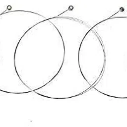 mash musical Acoustic 5 Pcs E-1(1st String) Silver Tone Steel String for Guitar Accessories Guitar String image 1