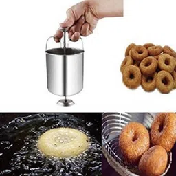 trento enterprise Stainless Steel Maker for Perfectly Shaped & Crispy Medu Vada, Hygienic Without Any Hassle. Vada Maker image 2