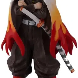 Demon Slayer Rengoku Statue Best For Home Decors, Office Desk and Study Table-image-0