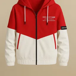 zyrona Men Colorblock Casual Jacket image 2