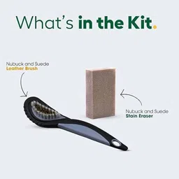 Helios Shoe Cleaning Kit with Eraser leather brush, Safe for Suede, Nubuck, Leather. Stain Remover image 5