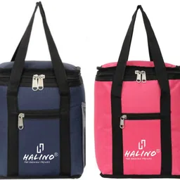 halino LUNCH BAG COMBO PACK OF 2 TIFFIN BAG TOTE BAG GOOD QUALITY FABRIC Waterproof Lunch Bag-picture-34