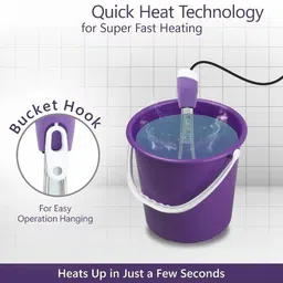 fastgear Shockproof Electric Water Heater Immersion Rod With Waterproof & Protection 1500 W Shock Proof Immersion Heater Rod image 5